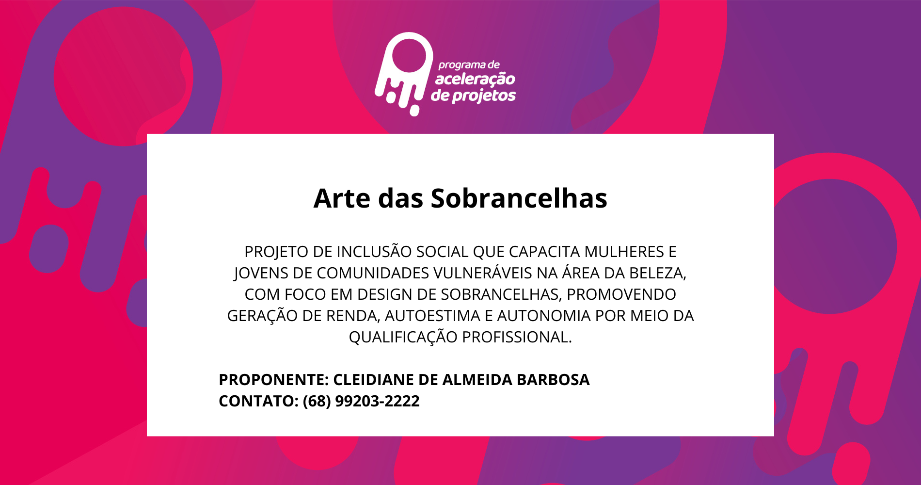 Estética e Design de Sobrancelhas